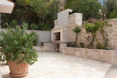 Traditional Dalmatian Sea View Stone Villa with Pool Makarska Riviera