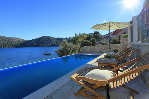 Luxury Seafont Villa with Pool in Lastovo Island Croatia 