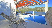 Seafront Holiday Villa with Private Swimming Pool and Beautiful Terrace in Lastovo Island