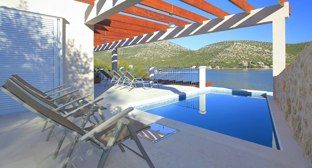 Seafront Holiday Villa with Private Swimming Pool and Beautiful Terrace in Lastovo Island