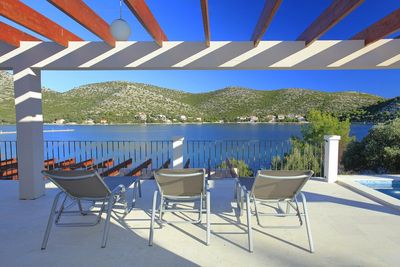 Seafront Holiday Villa with Private Swimming Pool and Beautiful Terrace in Lastovo Island