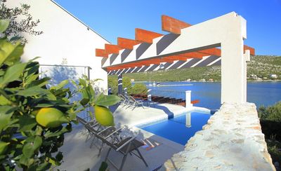 Seafront Holiday Villa with Private Swimming Pool and Beautiful Terrace in Lastovo Island