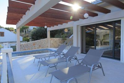 Seafront Holiday Villa with Private Swimming Pool and Beautiful Terrace in Lastovo Island