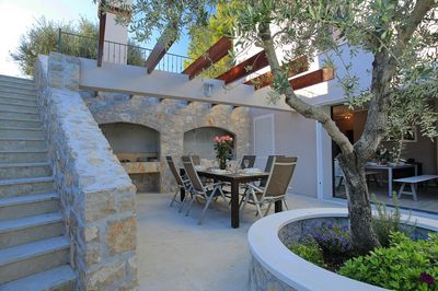 Seafront Holiday Villa with Private Swimming Pool and Beautiful Terrace in Lastovo Island