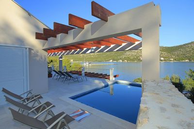 Seafront Holiday Villa with Private Swimming Pool and Beautiful Terrace in Lastovo Island