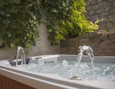 Stylish Stone Villa with Outdoor Jacuzzi in Hvar Town Center