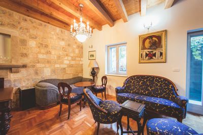 Stylish Stone Villa with Outdoor Jacuzzi in Hvar Town Center