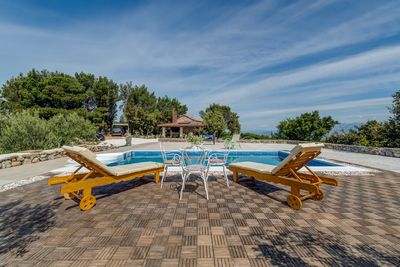 Adorable Sea View Holiday Villa with Pool in Island Brac
