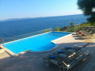Traditional Stone Villa with Pool, Private Beach, and Own Helipad Peljesac Peninsula 