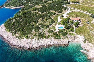 Traditional Stone Villa with Pool, Private Beach, and Own Helipad Peljesac Peninsula 