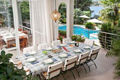 Exclusive Seafront Villa with Pool and Winter-Garden with Hot Tub in Krk Island