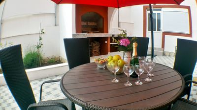 Stylish Seaside Villa with Pool Sauna and Fitness in Ciovo near Trogir