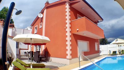 Stylish Seaside Villa with Pool Sauna and Fitness in Ciovo near Trogir