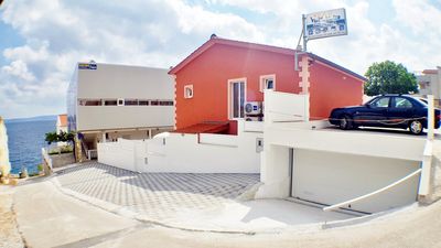 Stylish Seaside Villa with Pool Sauna and Fitness in Ciovo near Trogir