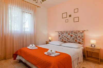 Delightful Beachfront Villa with Pool with Heating Possibility near Rogoznica