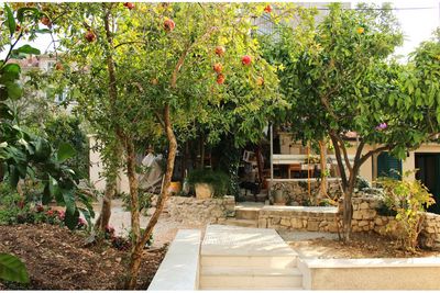 Attractive Villa with Sauna and Pool within Charming Yard near Split Town Center