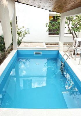 Attractive Villa with Sauna and Pool within Charming Yard near Split Town Center