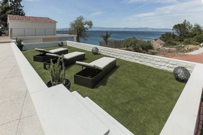 Exclusive Designer Seafront Villa with Pool and Large Private Yard Island Hvar