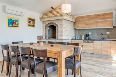 Gorgeous Villa with Large Yard & Heated Pool and Amazing Sea Views in Riviera Rogoznica