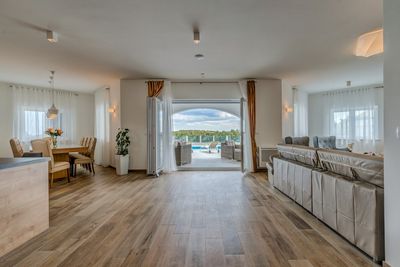 Gorgeous Villa with Large Yard & Heated Pool and Amazing Sea Views in Riviera Rogoznica