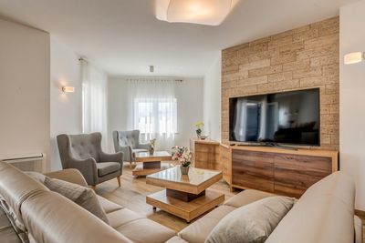 Gorgeous Villa with Large Yard & Heated Pool and Amazing Sea Views in Riviera Rogoznica