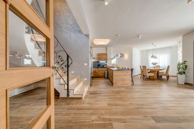Gorgeous Villa with Large Yard & Heated Pool and Amazing Sea Views in Riviera Rogoznica