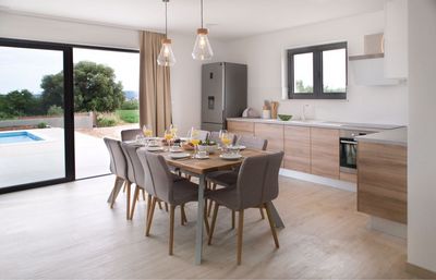 Attractive Sea View Villa with Pool near Trogir and Split
