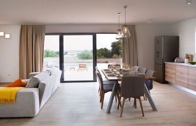 Attractive Sea View Villa with Pool near Trogir and Split