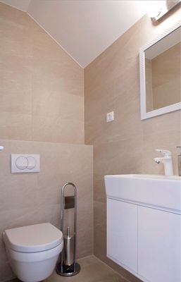 Attractive Sea View Villa with Pool near Trogir and Split
