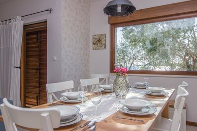 Adorable Holiday House First Row to the Sea with Private Beach near Trogir