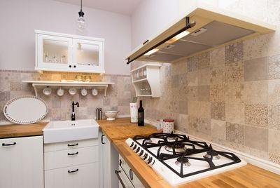 Adorable Holiday House First Row to the Sea with Private Beach near Trogir