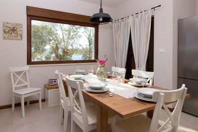 Adorable Holiday House First Row to the Sea with Private Beach near Trogir