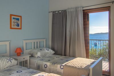 Adorable Holiday House First Row to the Sea with Private Beach near Trogir