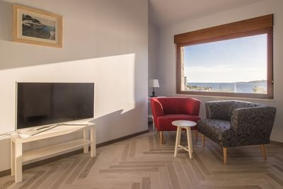 Adorable Holiday House First Row to the Sea with Private Beach near Trogir