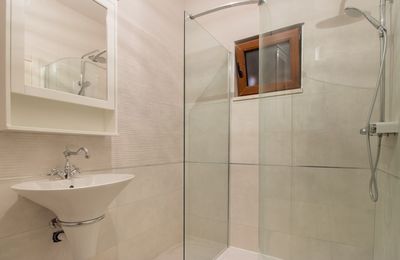 Adorable Holiday House First Row to the Sea with Private Beach near Trogir