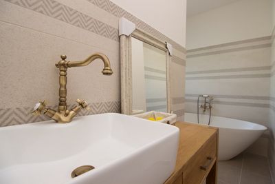 Adorable Holiday House First Row to the Sea with Private Beach near Trogir