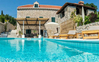 Amazing Stone Villa with Pool in Dubrovnik Region