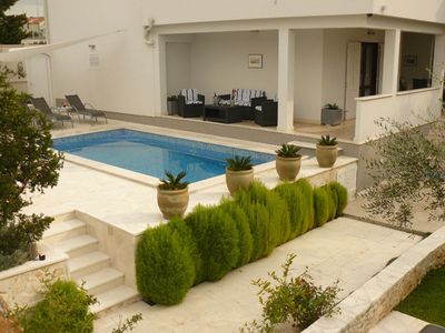 Charming House with Pool in Okrug Gornji Island Ciovo