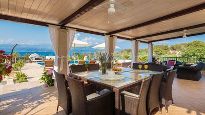 Charming Croatian Beach Villa Mirca with Pool 