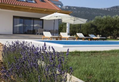 Attractive Sea View Villa with Pool near Trogir and Split
