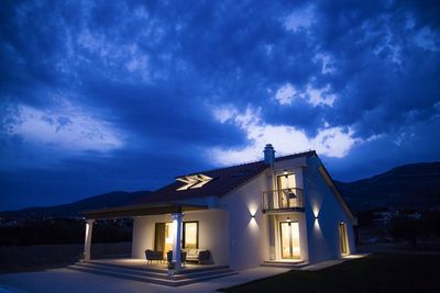 Attractive Sea View Villa with Pool near Trogir and Split