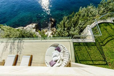 De Luxe Seafront Villa with Infinity Swimming Pool and Luxury Interior near Dubrovnik