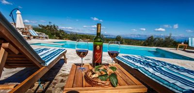 Sea View Holiday Villa with Pool in Island Hvar
