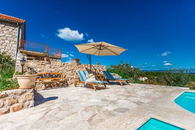 Sea View Holiday Villa with Pool in Island Hvar