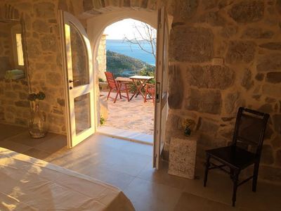 Sea View Stone Holiday Villa with Large Swimming Pool in Podgora near Makarska