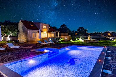 Lovely Beachfront Holiday House in Supetar Island Brac