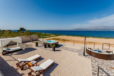 Lovely Beachfront Holiday House in Supetar Island Brac