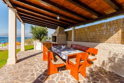 Lovely Beachfront Holiday House in Supetar Island Brac