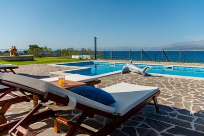 Lovely Beachfront Holiday House in Supetar Island Brac
