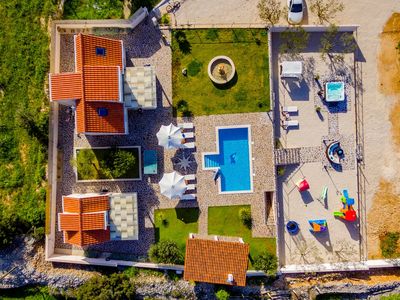 Lovely Beachfront Holiday House in Supetar Island Brac